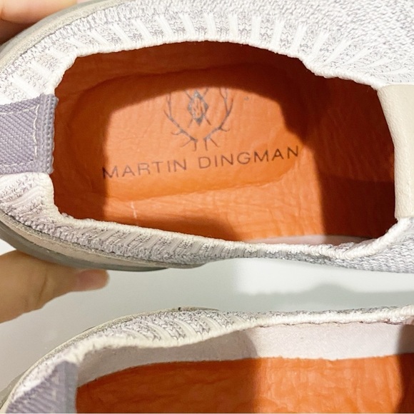 MARTIN DINGMAN Chuck Fly Knit Sport Slip On Shoes Sneakers White Multi Size 8 - Picture 11 of 13